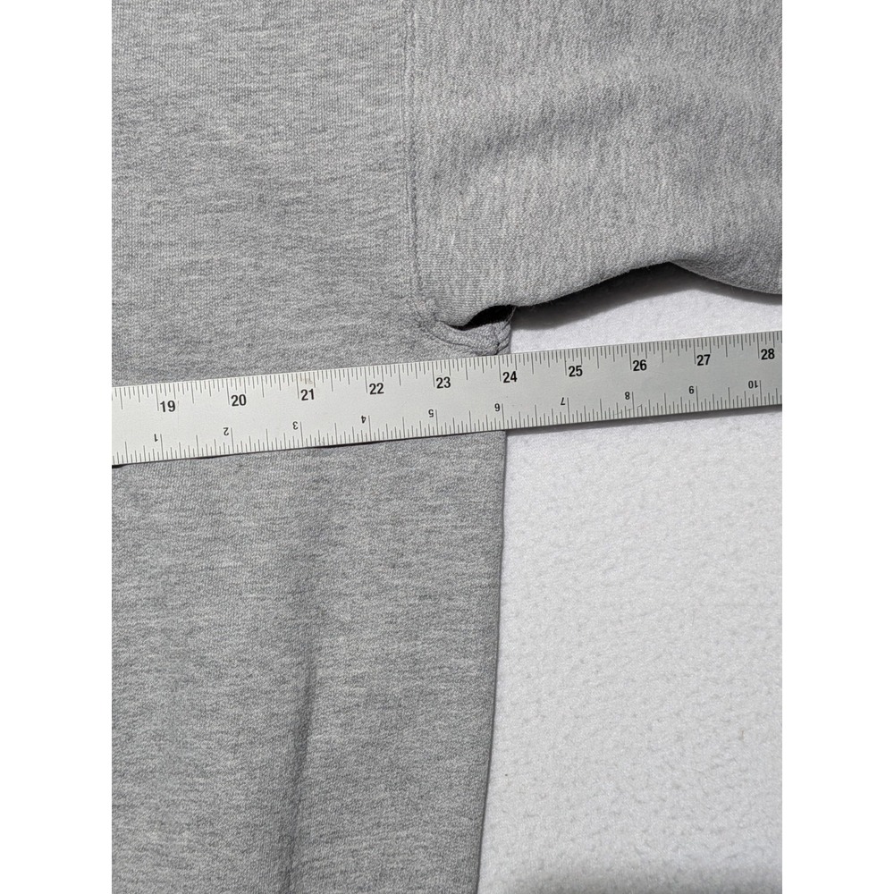 Hanes Aspen Embroidered Crewneck Sweatshirt Mens L Gray Ski Resort 90s - Picture 7 of 13